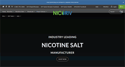 Desktop Screenshot of nicotineriver.com